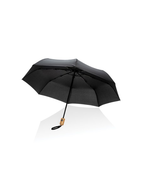 Mini ombrello bambù apri/chiudi 21" rPET 190T Impact AWARE™